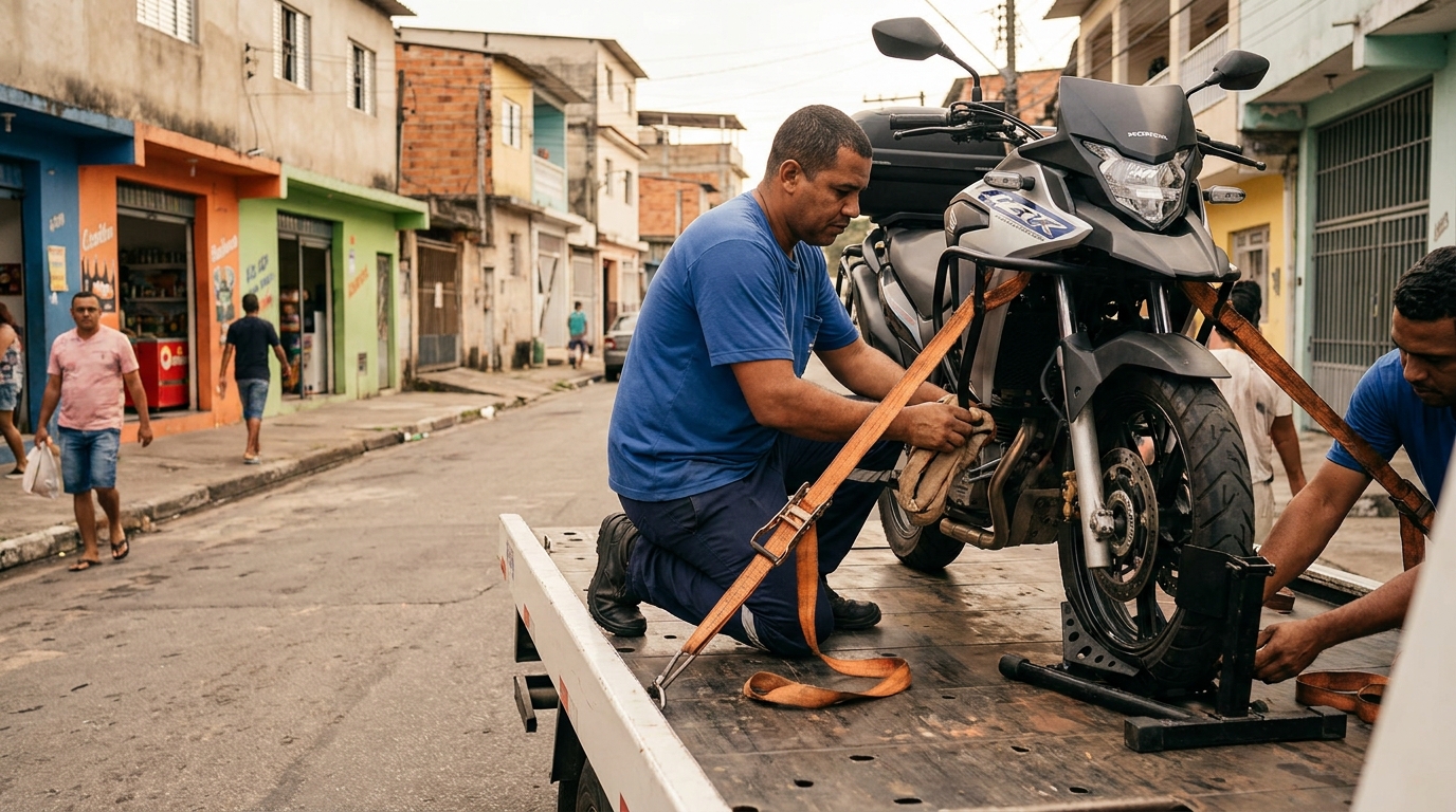 Guincho para Moto perto de mim em Limeira‑SP